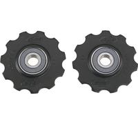 Bbb Rollerboys Ceramic 10t Bdp-12 Jockey Wheel Set Argenté 11t Black