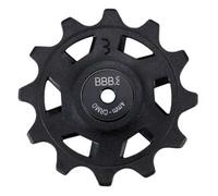 BBB Jeu de galets de dérailleur Rollerboys SRAM Road Argenté 12-12t Noir