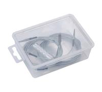 BBB Kit de guidage de câbles interne Clair Silver