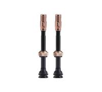 Bbb Al Valve Corecap Tubeless Valves 2 Units Doré 60 mm Bronze