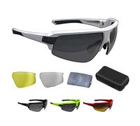 Bbb Impulse Sunglasses Blanc Smoke/CAT3 + Yellow/CAT1 + Clear/CAT0