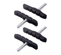 BBB MTB CantiStop BBS-07 Set de 4 patins de frein Noir 72 mm