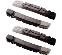 BBB Gommes pour patins de frein MTB TriStop BBS-15T Lot de 4 Tricolore