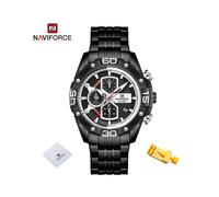 (BBB)NAVIFORCE Montres de sport pour hommes Marque de luxe Militaire Étanche Montre-bracelet en cuir