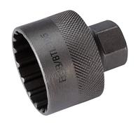 BBB Outil de boîtier de pédalier BracketPlug 16 – Compatible Shimano Hollowtech – Argenté