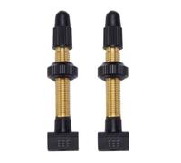 BBB Paire de valves tubeless 48 mm dorées réf BTI-159