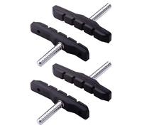 BBB Patins de frein CantiStop BBS-07 MTB – Set de 4 72 mm Noir