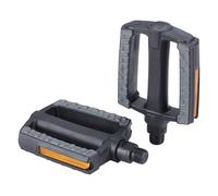 BBB Cycling SteadyRider | Pédales Plates pour Tous Types de Vélos | Légères et Antidérapantes 9/16" | BPD-44