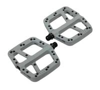 BBB Pédales VTT Decoder BPD-37 – plates composites, 22 pins, broches réglables – Argenté