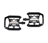 BBB Pédales cyclistes DualChoice BPD-61 – SPD & plate 9/16" Aluminium, tension réglable