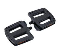BBB Pédales ErgoBase BPD-47 ergonomiques grande plateforme vélo urbain, cargo et électriques Noir