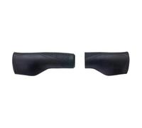 BBB Cycling Mamba Handlebar Grips - Dual Density Kraton Rubber - Cycling Grips with Non-Slip Design - 130mm Black - BHG-100