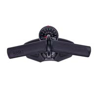 BBB Pompe à pied Airwave Dualhead 3.0 130 PSI Argenté Noir