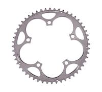 BBB RoadGear BCR-11S Plateau Noir/Argent (Taille Cadre: 48T) Plateau 52T/130 mm