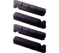 BBB RoadStop BBS-03A Set de 4 gommes pour vélo de course Noir