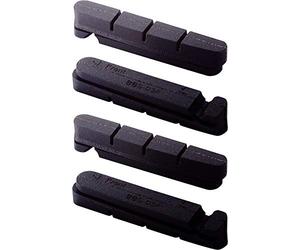 BBB RoadStop BBS-03A Set de 4 gommes pour vélo de course Noir