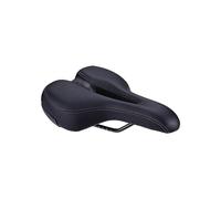 BBB Selle de vélo Active SoftShape I BSD-121 - Unisexe - Design Sportif - avec découpe - Noir