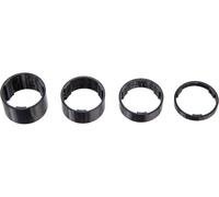 BBB Set d'Entretoises en Carbone UltraSpace BHP-35 noir 1 1/8"