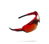 Bbb Bsg-61 Commander Sunglasses Rouge Smoke/CAT3 + Yellow/CAT1 + Clear/CAT1 Glossy Red