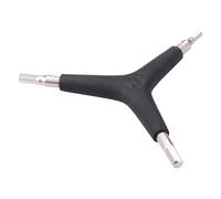 BBB ThreeStar Clé mâle à si x pans en Y Noir/Argent 4/5/6mm