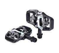 BBB TrailMount Pédales de vélo Cyclisme, Noir Mat, 90 x 60 mm
