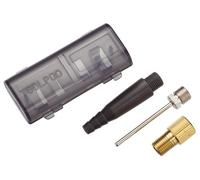 BBB ValveKit BFP-90 Ensemble d'adaptateurs pour valves Noir