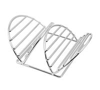 Bbbabeslk Rack Taco - Plateau à tacos en acier inoxydable en forme de V | Porte-tacos élégant | Supports élégants pour tacos, plateaux à tacos, support de service pour tacos chacun gardant les