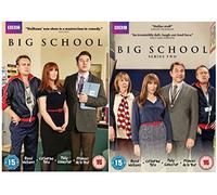 BBC Big School Complete Series 1 and 2 DVD Collection + Extras by David Walliams