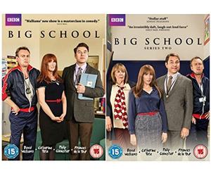 BBC Big School Complete Series 1 and 2 DVD Collection + Extras by David Walliams