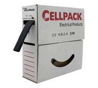 BBC Cellpack Cellpack Gaine thermorétractable en boîte déroulante 10 m SB 4.8-2.4 noir Quantité:1