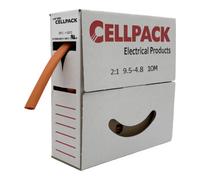BBC Cellpack Cellpack Gaine thermorétractable en boîte déroulante 10 m SB 9.5-4.8 or Quantité:1