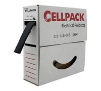 BBC Cellpack Cellpack Gaine thermorétractable en boîte déroulante 15m SB 1.6-08 noir Quantité:1