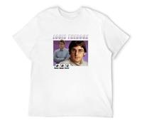 BBC Louis Theroux 90S Men's T-Shirt Unisex White Cotton Print Tee Shirts XXL