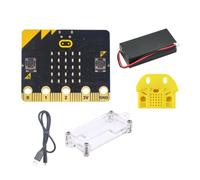 BBC Microbit Go Start Kit Micro:Bit Carte de DéVeloppement D'Apprentissage Programmable BBC avec éTui de Protection pour Projets de Bricolage