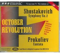 BBC Music :Shostakovich Symphony No.2 Prokofiev Cantata Op.74 Vol. V No.2 [LIVE] [IMPORT]