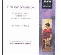 BBC Po - Boughton;Symphonies 2 & 3 [Import anglais]