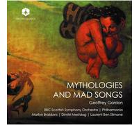 Bbc Scottish Symphony Orchestra - Gordon: Mythologies & Mad Songs [Compact Discs]