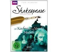 BBC - SHAKESPEARE COLLECTION BOX 2: DER KAUFMANN VON VENEDIG/MACBETH 2DVD NEUF