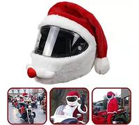 BBDA Casque de Moto et Chapeau de Noël, Accessoires de Casque, Cadeaux Joyeux