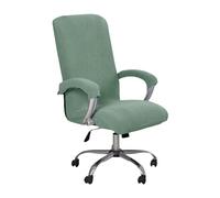 BBDIYCD Housse de Chaise de Bureau d'ordinateur, Housses de Chaise avec Housses de Fauteuil, Grande Housse de Chaise Extensible, Housses de siège de Chaise Protection de Chaise Amovible,Green,L