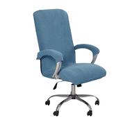 BBDIYCD Housse de Chaise de Bureau d'ordinateur, Housses de Chaise avec Housses de Fauteuil, Grande Housse de Chaise Extensible, Housses de siège de Chaise Protection de Chaise Amovible,Blue,XL