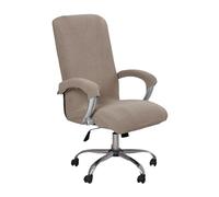 BBDIYCD Housse de Chaise de Bureau d'ordinateur, Housses de Chaise avec Housses de Fauteuil, Grande Housse de Chaise Extensible, Housses de siège de Chaise Protection de Chaise Amovible,Taupe,XL