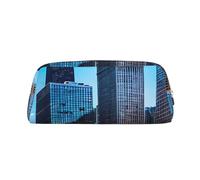 BBEXJIGY Chicago Pochette de rangement polyvalente avec imprimé réfléchissant pour le maquillage, le bureau, les petits articles, Argenté, One Size