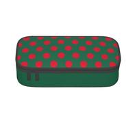 BBEXJIGY Grand sac de rangement pour maquillage avec imprimé drapeau du Bangladesh : conçu pour les crayons à sourcils, noir, One Size