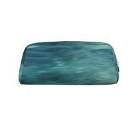 BBEXJIGY Pochette de rangement polyvalente avec impression d'eau tranquille, trousse de maquillage, sac de voyage, de bureau, de petits objets, doré, One Size