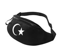 BBEXJIGY Sac banane multifonction imprimé drapeau libyen - Votre bon compagnon pour la randonnée, les voyages et la course à pied, noir, One Size