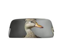 BBEXJIGY Sac de rangement polyvalent avec imprimé canard, sac de maquillage, sac de voyage, bureau, petits articles, doré, One Size