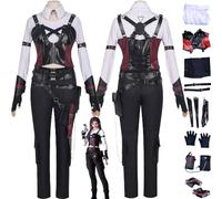 bbganlian Personnage de jeu Miss Hunter Cosplay Costume Tenue Love and Deepspace Xavier Zayne Rafayel Uniforme Ensemble Complet Halloween Fête Carnaval Habiller pour Femmes Filles (S)