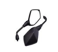 BBIGTIFWX Rétroviseurs Moto 1 Paire De Rétroviseurs De Moto pour H&Onda MSX 125 CB650R CB125R XADV X ADV 750 X11 ST1300 10mm 8mm Rétroviseur Convexe Arrière(1)