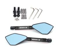 BBIGTIFWX Rétroviseurs Moto Rétroviseur Latéral CNC Universel pour Moto, pour Suzuki GSXS750 GSXS1000 GSXS 1000 750(3)